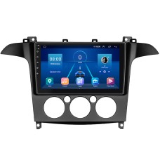 Штатна магнітола Lesko для Ford Galaxy II Рестайлінг ver 2 2010-2015 екран 9" 6/128Gb 4G Wi-Fi GPS Top