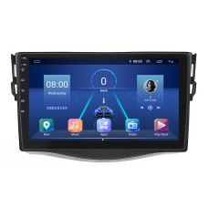 Штатная магнитола Lesko для Toyota RAV4 III (XA30) 2006-2012 экран 9" 4/32Gb 4G Wi-Fi GPS Top