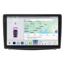 Штатна магнітола Lesko для Fiat 500L I 2012-2017 екран 10" 4/64 QLED CarPlay 4G Wi-Fi GPS 360 Prime