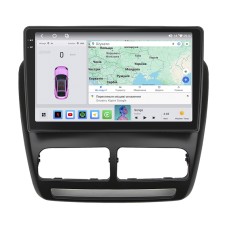 Штатна магнітола Lesko для Opel Combo D 2011-2017 екран 10" 4/64 QLED CarPlay 4G Wi-Fi GPS 360 Prime