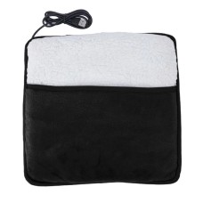 Грелка для ніг 29875 з електричним підігрівом USB фланелева Black