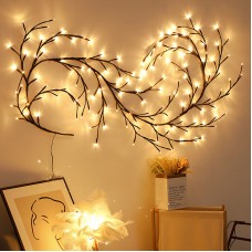 Світлодіодна гірлянда гілка HS-0021 144 світлодіода декоративне освітлення USB з пультом керування 2,3 м