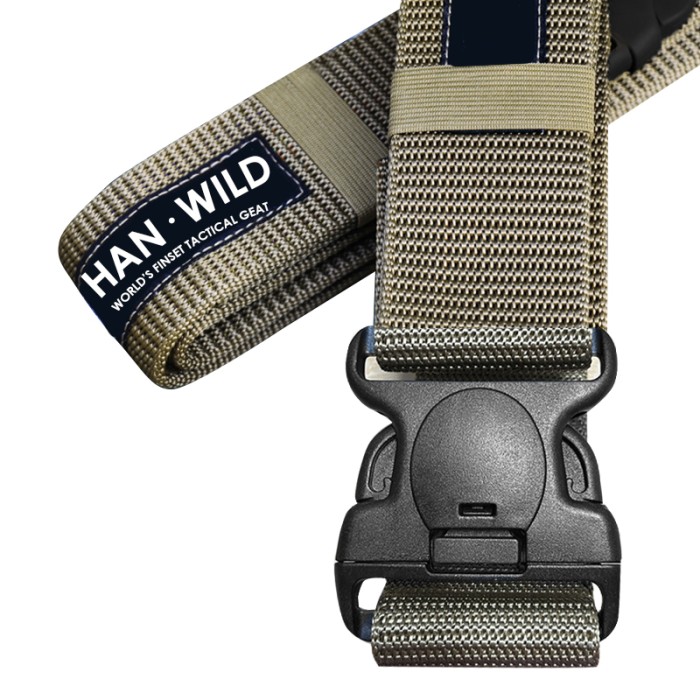 Ремень тактический нейлоновый Han-Wild 5263 6 см Khaki