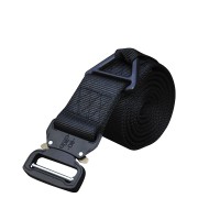 Ремінь тактичний нейлоновий Han-Wild із пряжкою Cobra 3,8 см Black