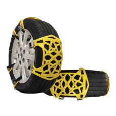 Автомобильная противоскользящая цепь 2024 снежная цепь нескользящие аварийные буксировочные цепи безопасности для шин комплект из 6 шт