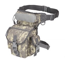 Сумка тактична на стегно AOKALI Outdoor A90 ACU Digital Sand