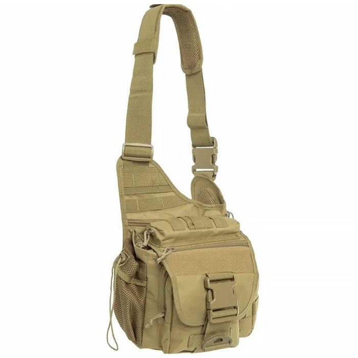 Сумка тактическая через плечо AOKALI Outdoor A03 Sand