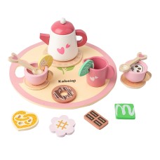 Дитячий набір чайний посуд ZW-00255 Spain Tea set combination Love Style чайна церемонія дерев'яний посуд