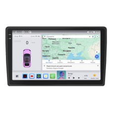 Штатна магнітола Lesko для Jeep Commander 2005-2010 екран 10" 4/64 QLED CarPlay 4G Wi-Fi GPS 360 Prime