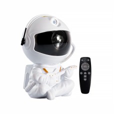 Проектор ночник Астронавт с гитарой HR-F2 звездное небо 7 режимов ДУ White