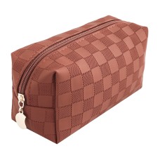 Жіноча косметичка 34030 несесер органайзер дорожня бьюті кейс Brown