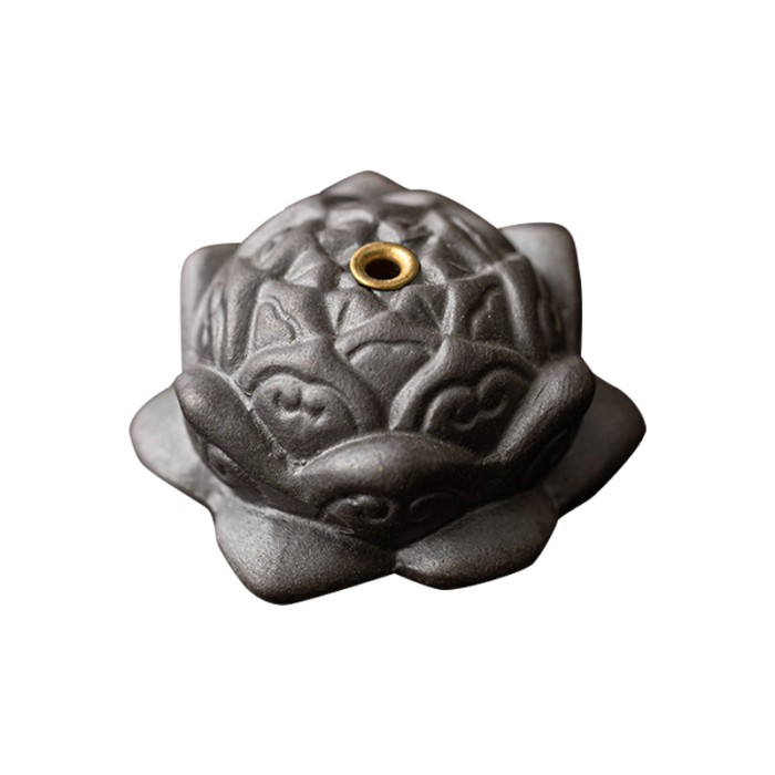 Подставка держатель для благовоний YYPJ005 Лотос керамическая