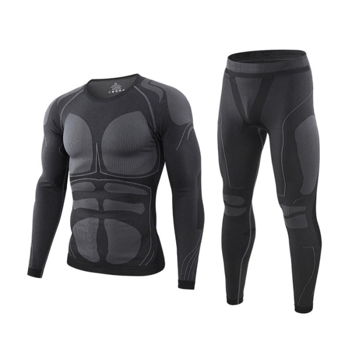 Термобелье мужское A200 3XL Black