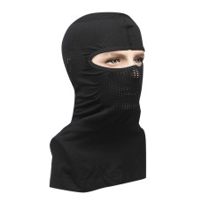 Тактична балаклава 003 маска підшоломник дихаюча тканина демісезонна Black