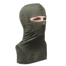 Тактична балаклава 003 маска підшоломник дихаюча тканина демісезонна Green