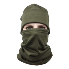 Комплект шапка-баф флісова JY-139 Green