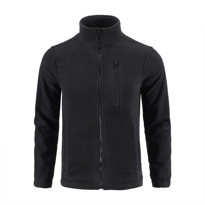 Тактическая кофта A162 теплая флисовая Black 3XL