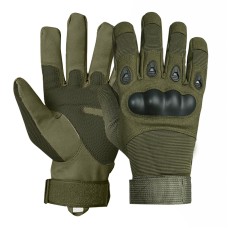 Рукавички тактичні повнопалі E001 Army Green XL