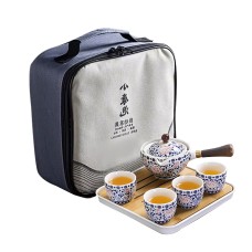 Набір дорожній для чайної церемонії керамічний Lotos