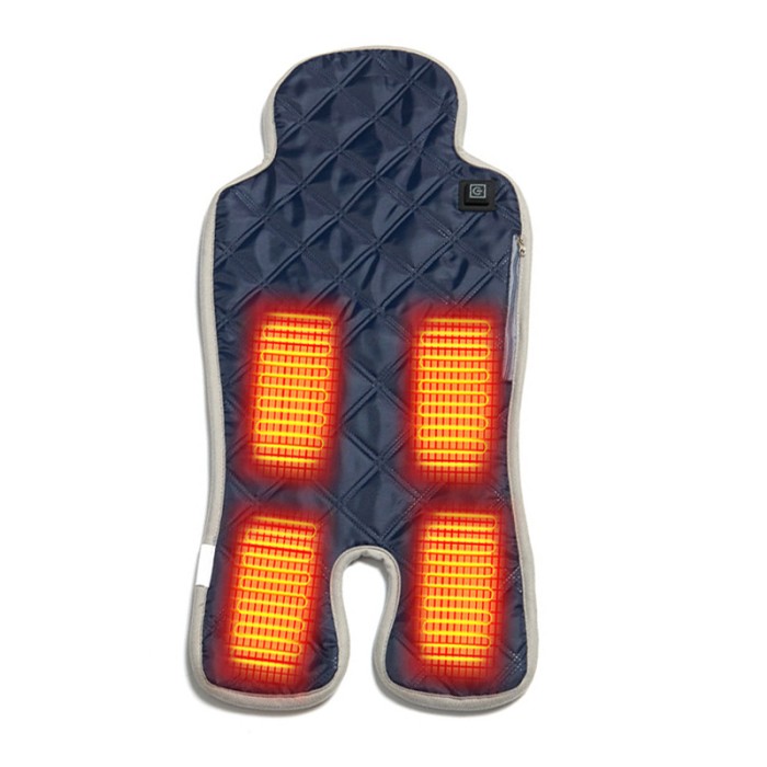 Накидка для детской коляски с подогревом 709 68*32 см USB Dark Blue-Lesko