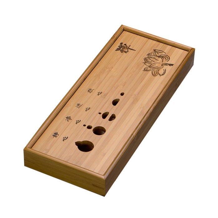 Чабань #29 доска для чайных церемоний 29,5*12*3 см бамбуковый прямоугольный