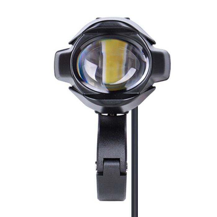 Светодиодная фара DXZ M-MINI-N-S1 moto противотуманная на дугу мотоцикла White+Yellow Дуговой кронштейн