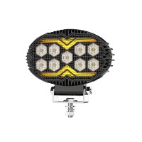 Світлодіодна фара DXZ 55C-BW-T9 9 LED водонепроникна White+Yellow