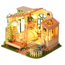 Ляльковий будинок конструктор DIY S006-B My House збірний румбокс