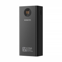 Зовнішній акумулятор Romoss PEA27S Pro 65W 27000 mAh Black