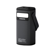 Зовнішній акумулятор Romoss PMT40 65W 40000 mAh Black