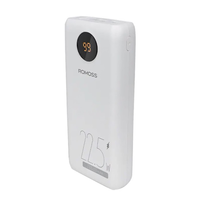 Внешний аккумулятор Romoss PWM20 22.5W 20000 mAh White