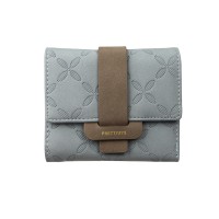 Жіночий гаманець Prettyzys 987 клатч з повсякденним пряжкою Blue