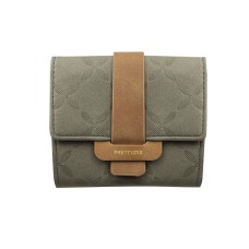 Жіночий гаманець Prettyzys 987 клатч з повсякденним пряжкою Green