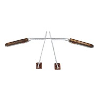 Автомобильная вешалка 11569 для верхней одежды на подголовник плечики Brown