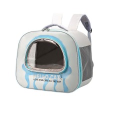 Рюкзак-перенесення для тварин котів та собак Taotaopets 247722 Blue