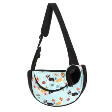 Слінг-перенесення для котів та собак SY-2022-1024-93 Green Corgi dog L (47*14*29 см)