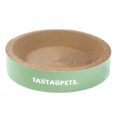 Когтеточка для кота Taotaopets 044422 кругла гофрована лежанка 45*45*9 см