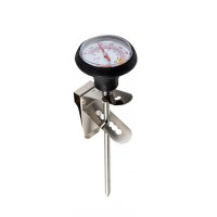 Термометр Choxila 11795 для вимірювання температури молока з кріпленням для пітчера нержавіюча сталь