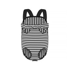 Рюкзак-кенгуру для тварин DT834 Strip Black + White S