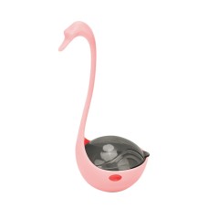 Іграшка годівниця DT-1223 Лебідь 8,5*8*17,5 см з інфрачервоним світлом Pink