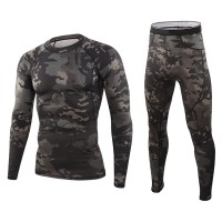 Термобілизна чоловіча A152 S Camouflage Black