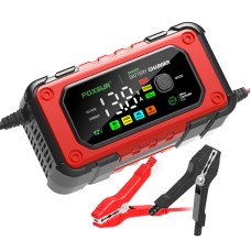 Імпульсний зарядний пристрій Foxsur 12V 7A з дисплеєм