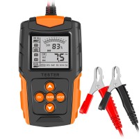Автомобільно-акумуляторний тестер FOXSUR FBT-200 12V 24V