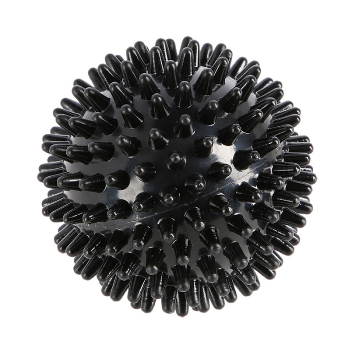 Мяч для массажа c шипами Dobetters PVC 9 см Black