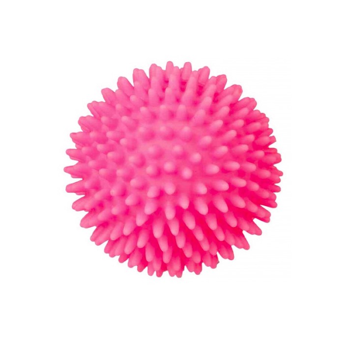 Мяч для массажа с шипами Dobetters PVC P2 7.5 см Pink