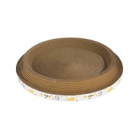 Кругла кігтеточка лежак для кота Taotaopets 047712 44*44*7 см