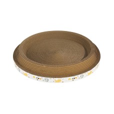 Кругла кігтеточка лежак для кота Taotaopets 047712 44*44*7 см