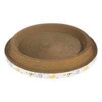 Кругла кігтеточка лежак для кота Taotaopets 047712 49*49*7 см