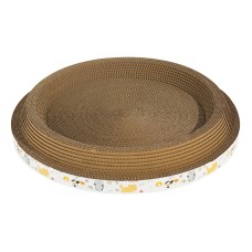 Кругла кігтеточка лежак для кота Taotaopets 047712 49*49*7 см