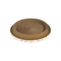 Кругла кігтеточка лежак для кота Taotaopets 047712 39*39*7 см